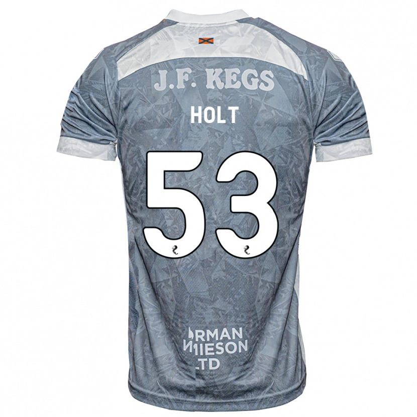 Danxen Damen Josh Holt #53 Hellgrau Auswärtstrikot Trikot 2026/27 T-Shirt