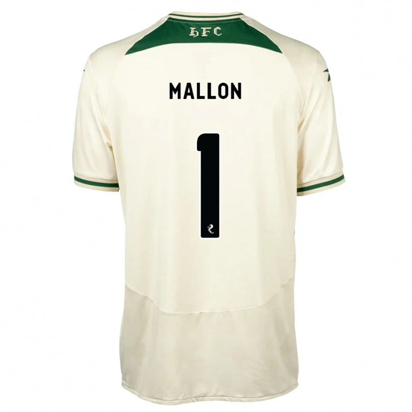 Danxen Damen Ryan Mallon #1 Weiß Waldgrün Auswärtstrikot Trikot 2026/27 T-Shirt