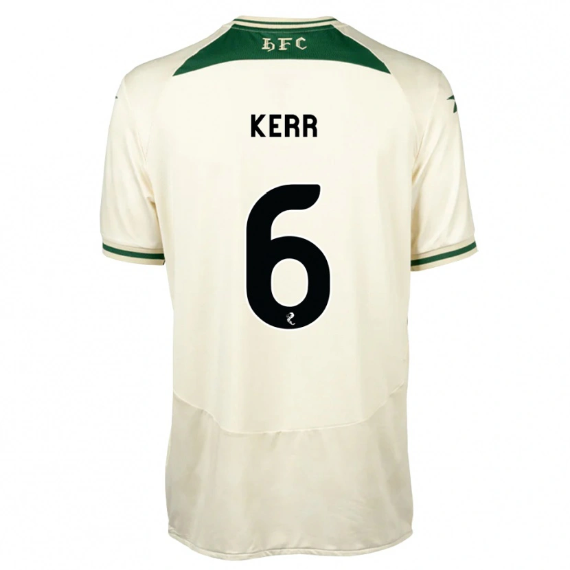 Danxen Damen Jason Kerr #6 Weiß Waldgrün Auswärtstrikot Trikot 2026/27 T-Shirt