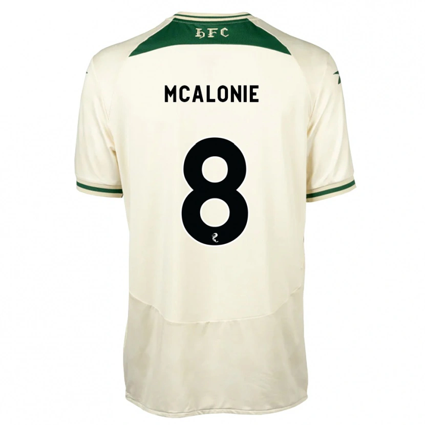 Danxen Damen Michaela Mcalonie #8 Weiß Waldgrün Auswärtstrikot Trikot 2026/27 T-Shirt