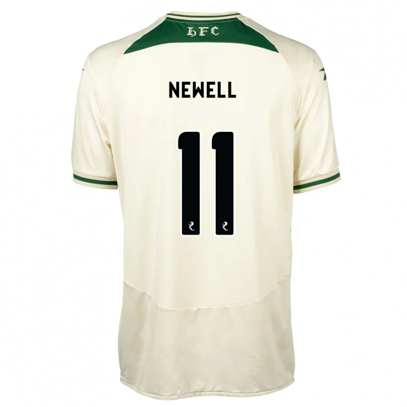 Danxen Damen Joe Newell #11 Weiß Waldgrün Auswärtstrikot Trikot 2026/27 T-Shirt