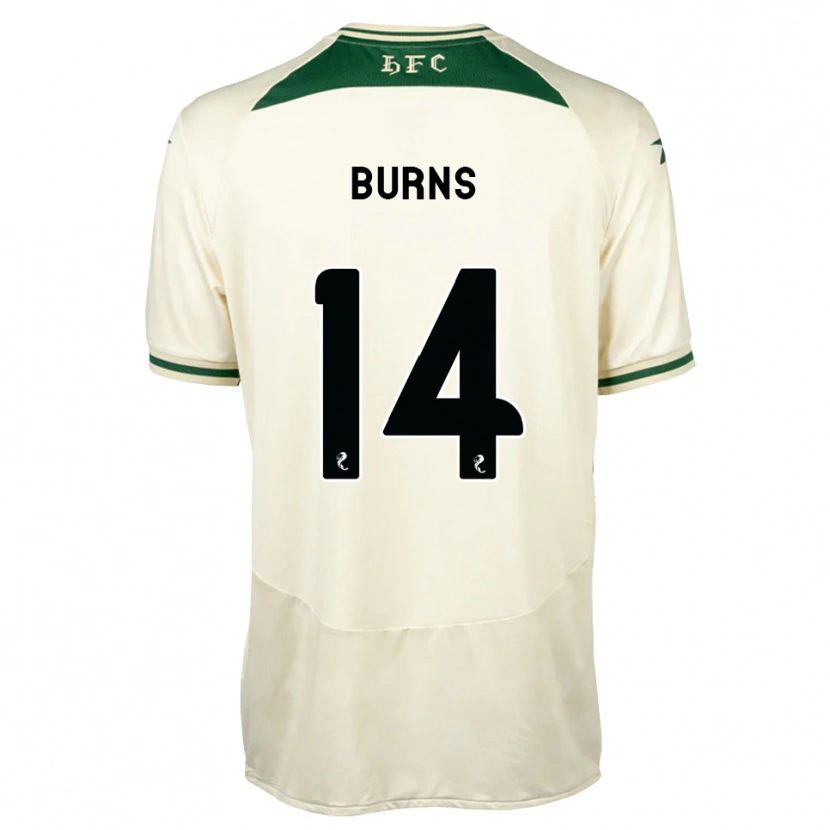 Danxen Damen Alisdair Burns #14 Weiß Waldgrün Auswärtstrikot Trikot 2026/27 T-Shirt