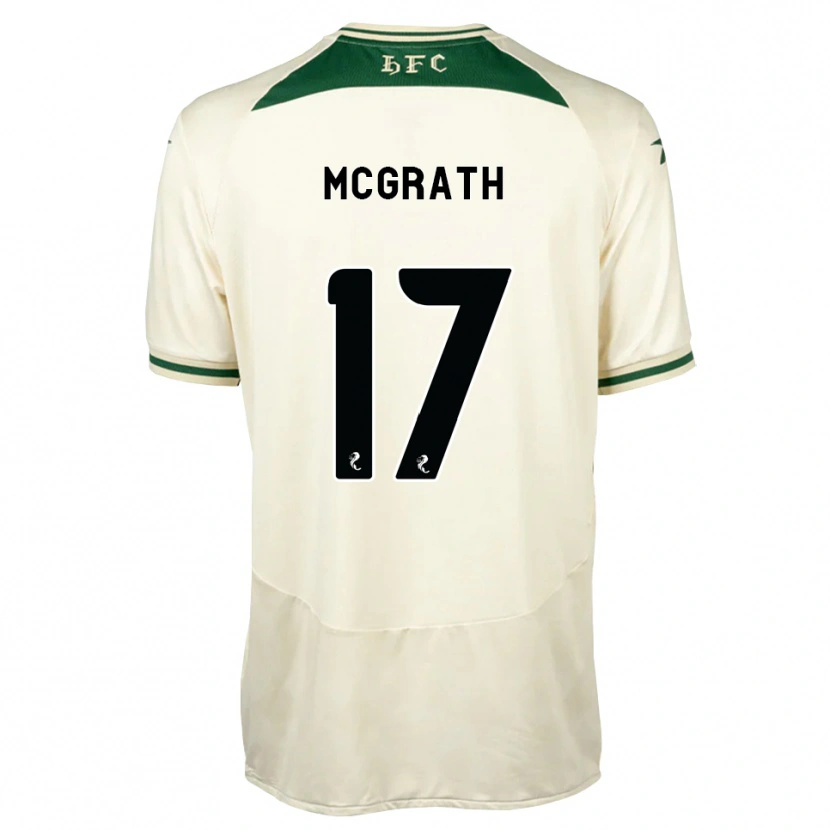 Danxen Damen Jamie Mcgrath #17 Weiß Waldgrün Auswärtstrikot Trikot 2026/27 T-Shirt