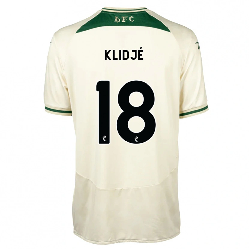 Danxen Damen Thibault Klidjé #18 Weiß Waldgrün Auswärtstrikot Trikot 2026/27 T-Shirt