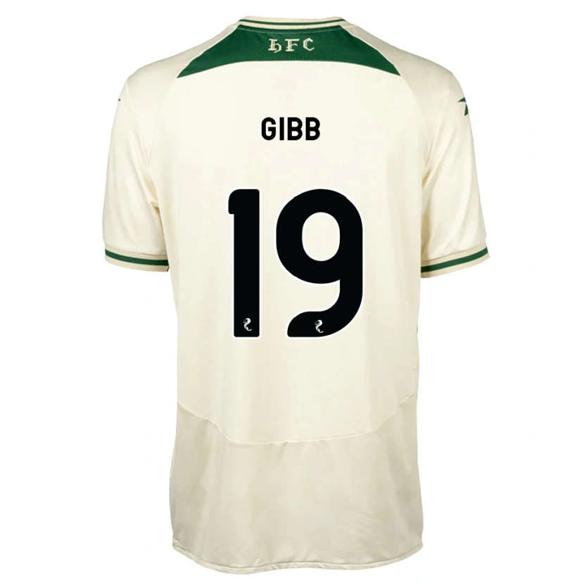 Danxen Damen Caley Gibb #19 Weiß Waldgrün Auswärtstrikot Trikot 2026/27 T-Shirt