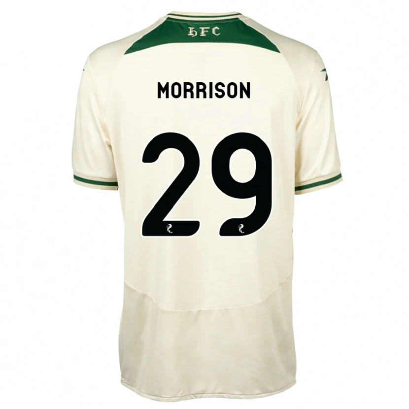 Danxen Damen Kirsty Morrison #29 Weiß Waldgrün Auswärtstrikot Trikot 2026/27 T-Shirt