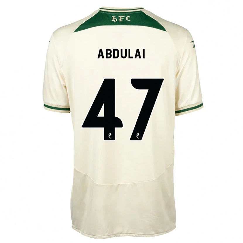 Danxen Damen Azeem Abdulai #47 Weiß Waldgrün Auswärtstrikot Trikot 2026/27 T-Shirt