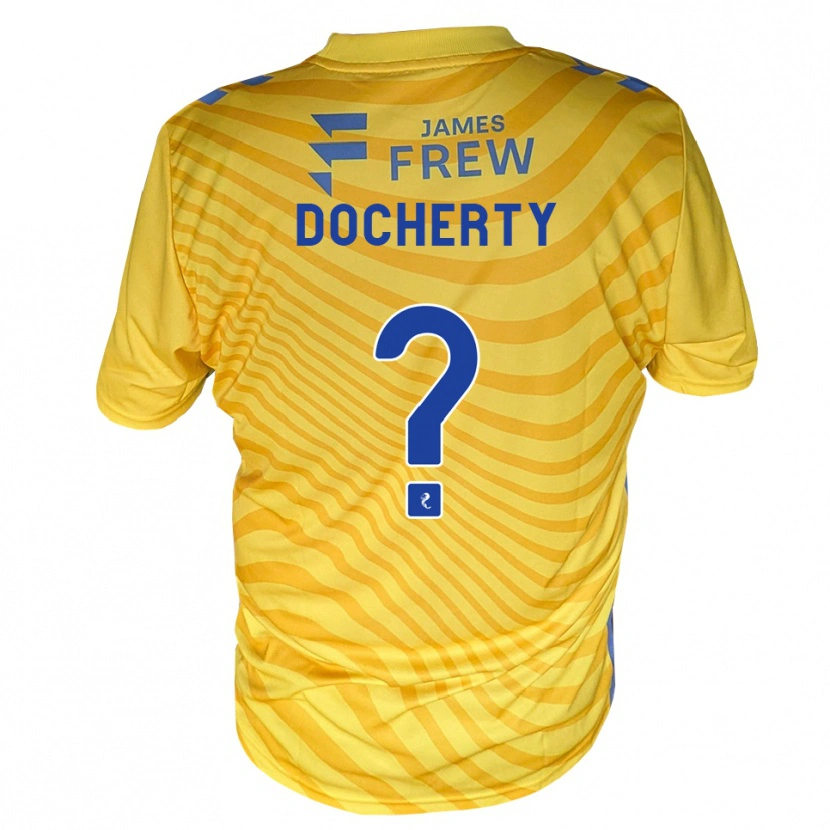 Danxen Damen Clare Docherty #0 Königsblau Gelb Auswärtstrikot Trikot 2026/27 T-Shirt
