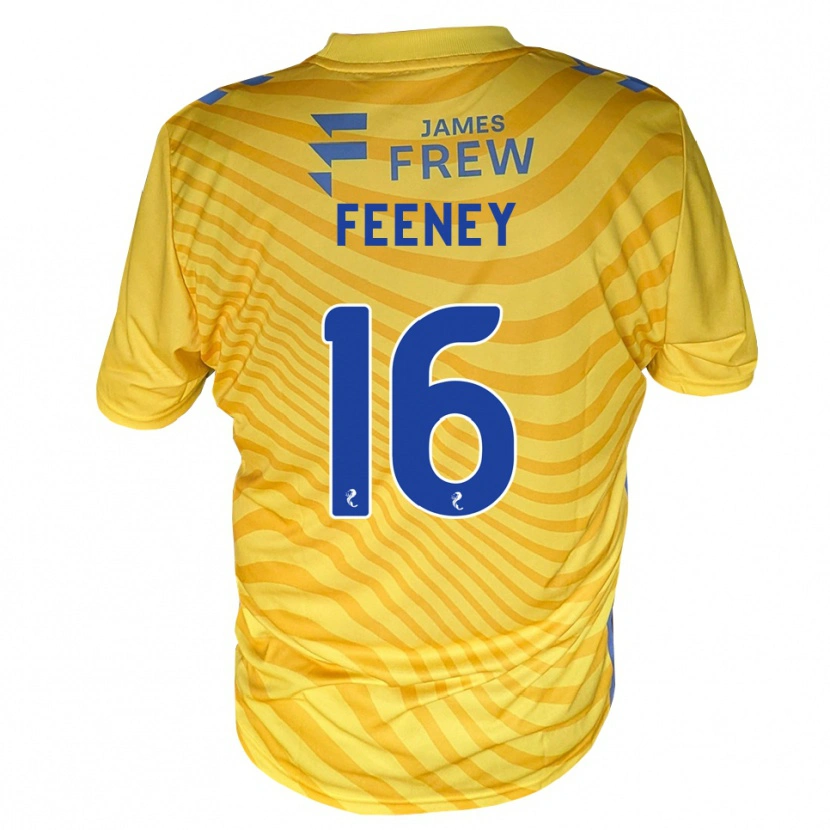 Danxen Damen Guy Feeney #16 Königsblau Gelb Auswärtstrikot Trikot 2026/27 T-Shirt