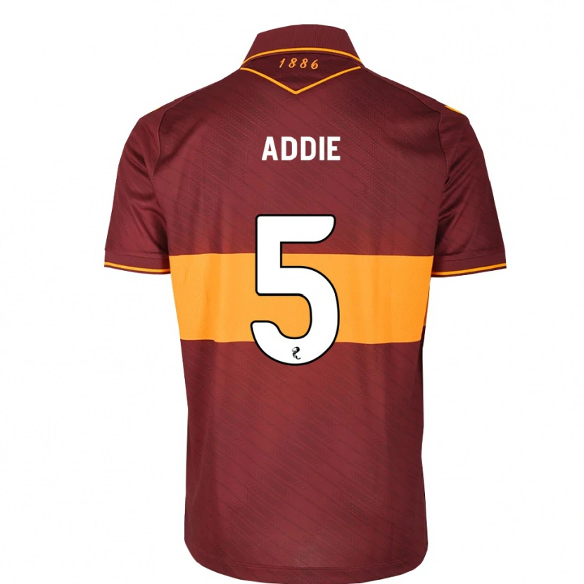 Danxen Damen Jo Addie #5 Orange Maroon Auswärtstrikot Trikot 2026/27 T-Shirt