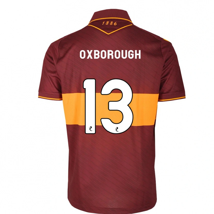 Danxen Damen Aston Oxborough #13 Orange Maroon Auswärtstrikot Trikot 2026/27 T-Shirt