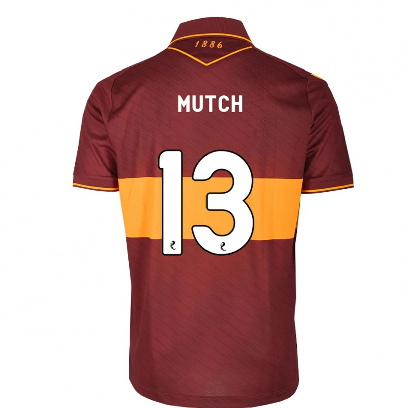 Danxen Damen Emily Mutch #13 Orange Maroon Auswärtstrikot Trikot 2026/27 T-Shirt