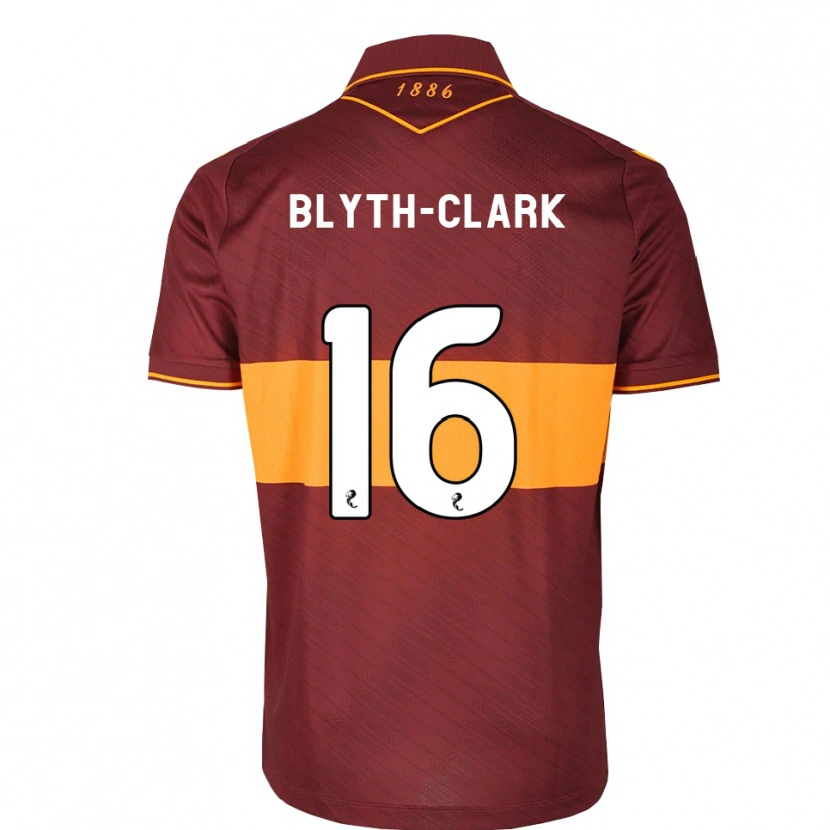 Danxen Damen Mason Blyth-Clark #16 Orange Maroon Auswärtstrikot Trikot 2026/27 T-Shirt