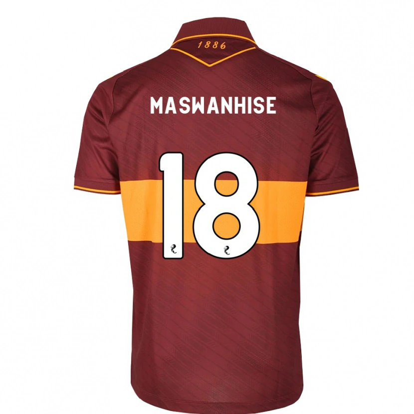 Danxen Damen Tawanda Maswanhise #18 Orange Maroon Auswärtstrikot Trikot 2026/27 T-Shirt