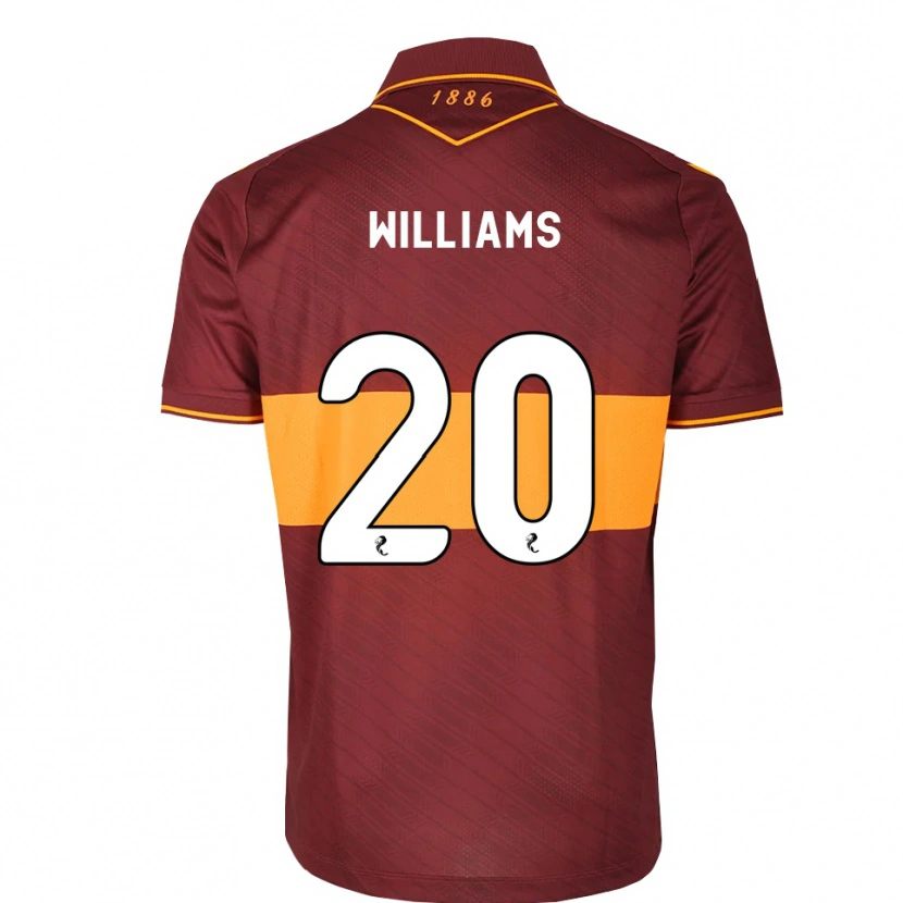 Danxen Damen Dylan Williams #20 Orange Maroon Auswärtstrikot Trikot 2026/27 T-Shirt