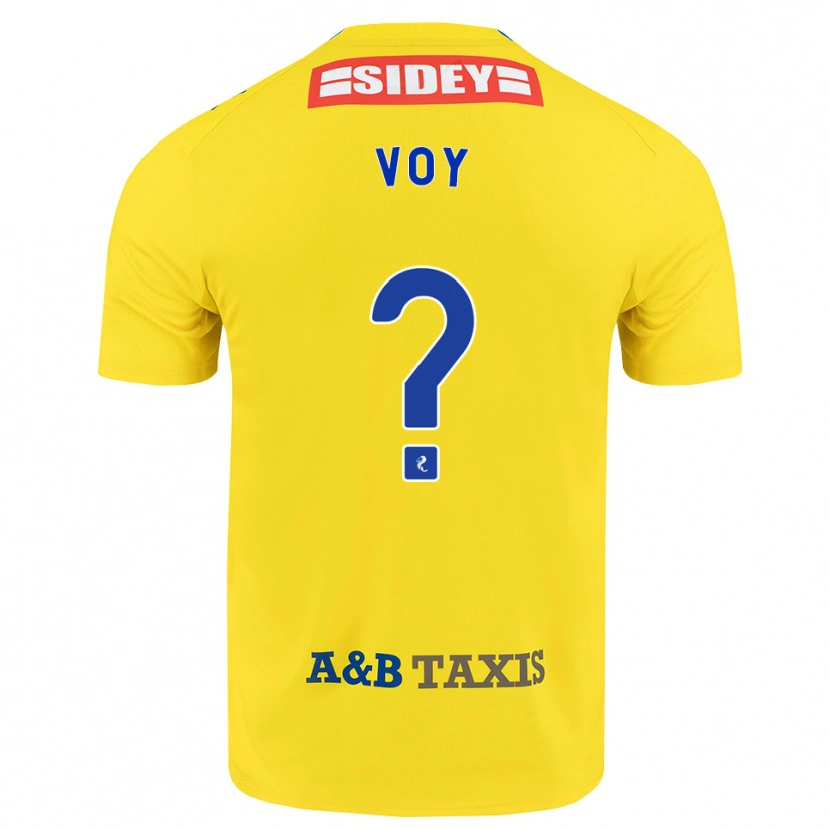 Danxen Damen Cole Voy #0 Gelb Blau Schwarz Auswärtstrikot Trikot 2026/27 T-Shirt