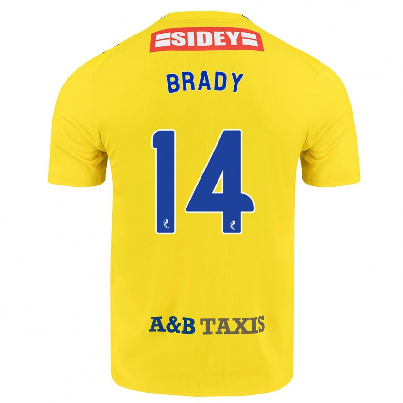 Danxen Damen Scarlett Brady #14 Gelb Blau Schwarz Auswärtstrikot Trikot 2026/27 T-Shirt