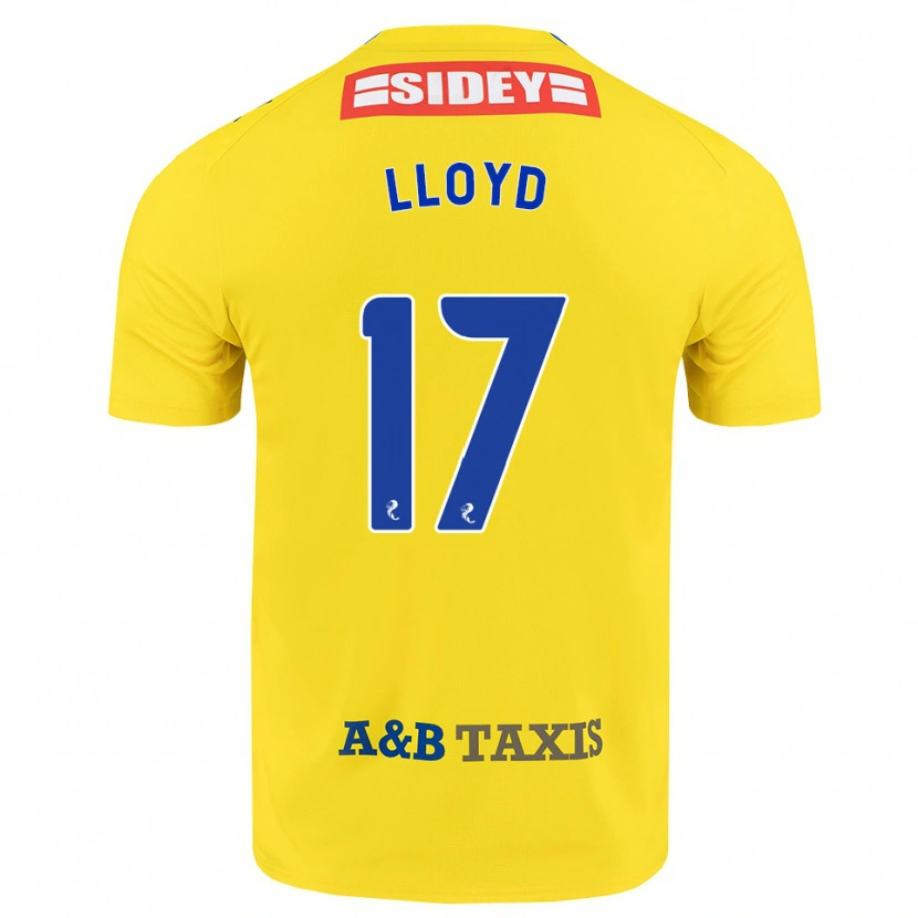 Danxen Damen Louis Lloyd #17 Gelb Blau Schwarz Auswärtstrikot Trikot 2026/27 T-Shirt