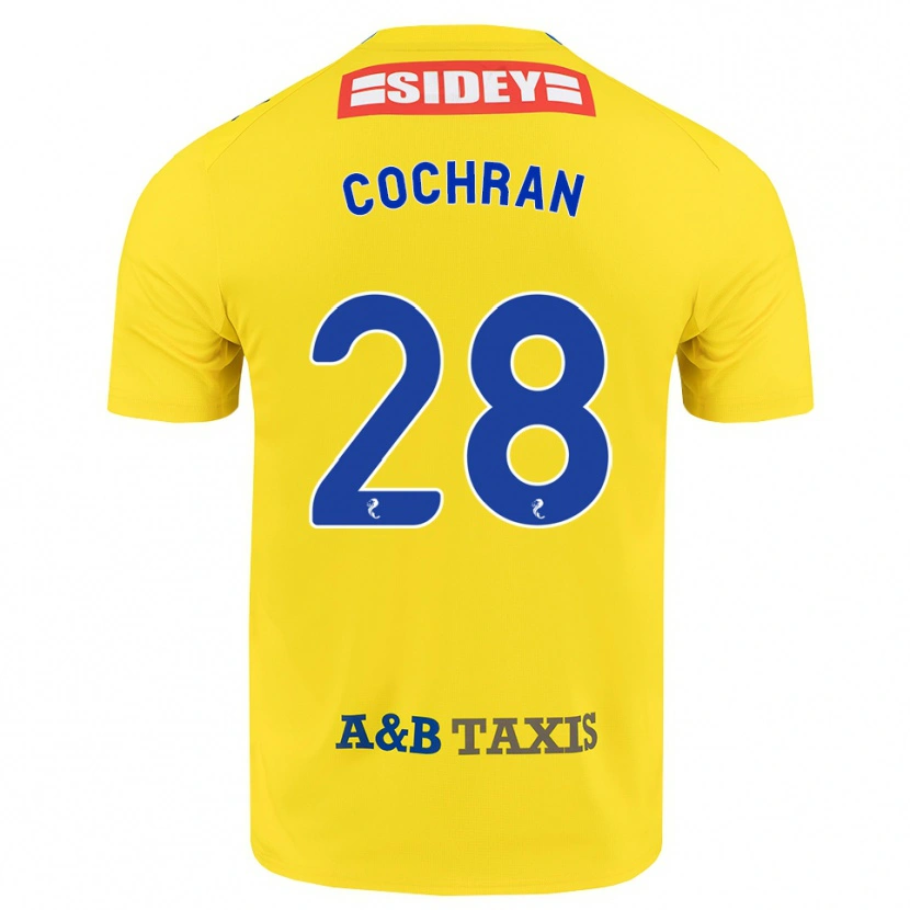 Danxen Damen Bobby Cochran #28 Gelb Blau Schwarz Auswärtstrikot Trikot 2026/27 T-Shirt