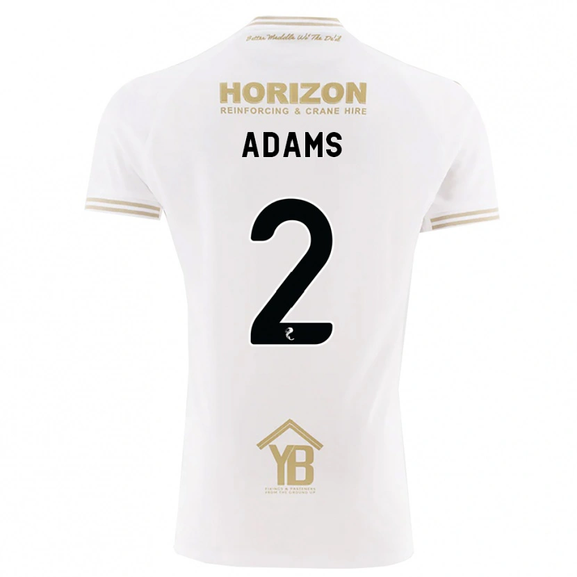Danxen Damen Keelan Adams #2 Weizen Weiß Auswärtstrikot Trikot 2026/27 T-Shirt