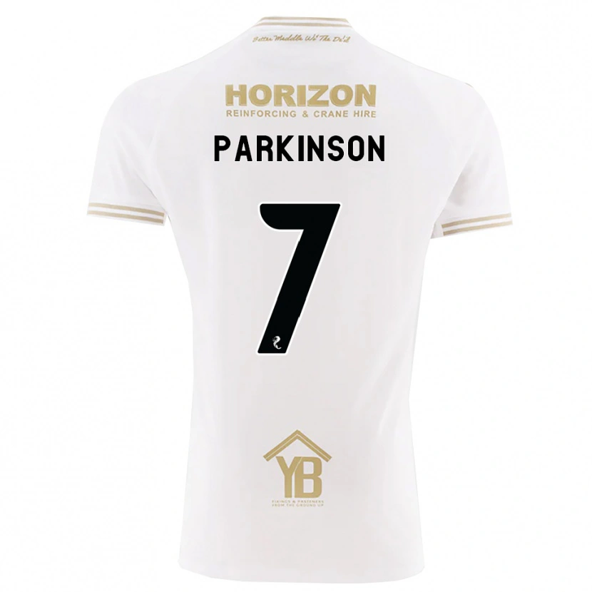 Danxen Damen Ben Parkinson #7 Weizen Weiß Auswärtstrikot Trikot 2026/27 T-Shirt