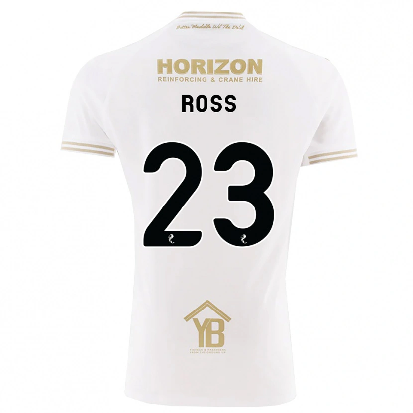 Danxen Damen Ethan Ross #23 Weizen Weiß Auswärtstrikot Trikot 2026/27 T-Shirt