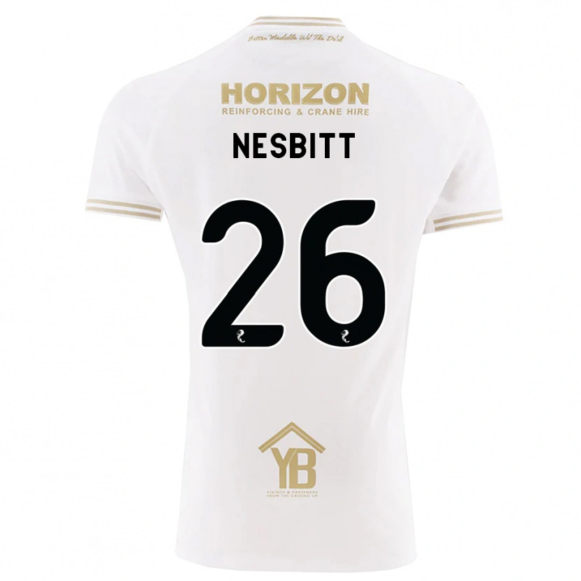 Danxen Damen Aidan Nesbitt #26 Weizen Weiß Auswärtstrikot Trikot 2026/27 T-Shirt