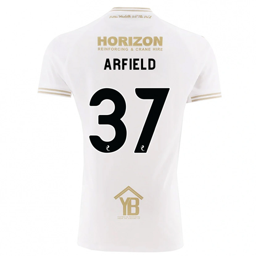 Danxen Damen Scott Arfield #37 Weizen Weiß Auswärtstrikot Trikot 2026/27 T-Shirt