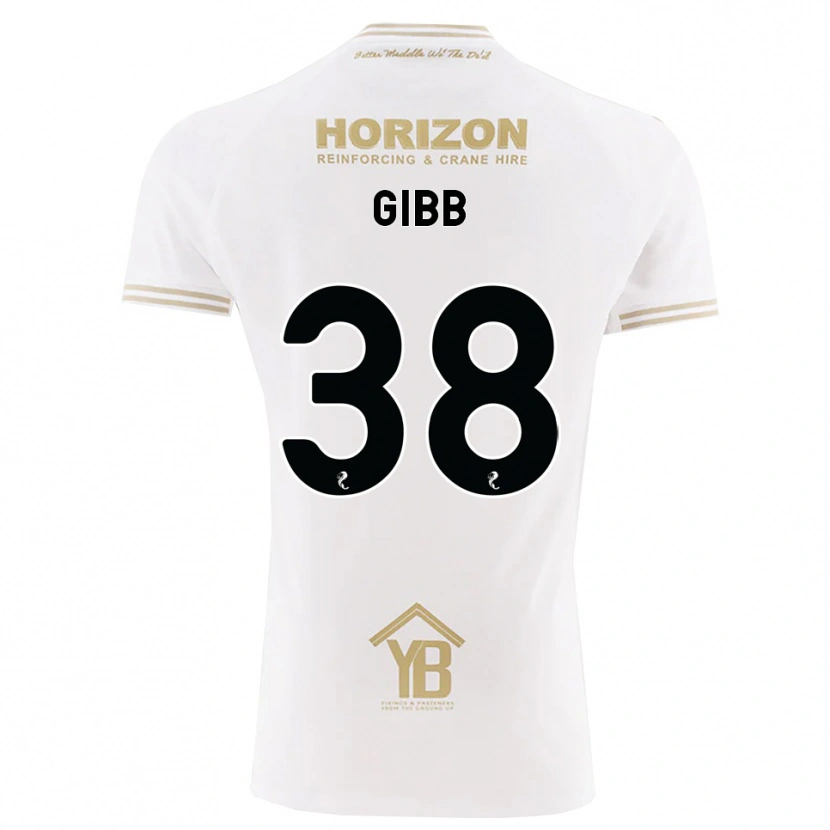 Danxen Damen Thomas Gibb #38 Weizen Weiß Auswärtstrikot Trikot 2026/27 T-Shirt
