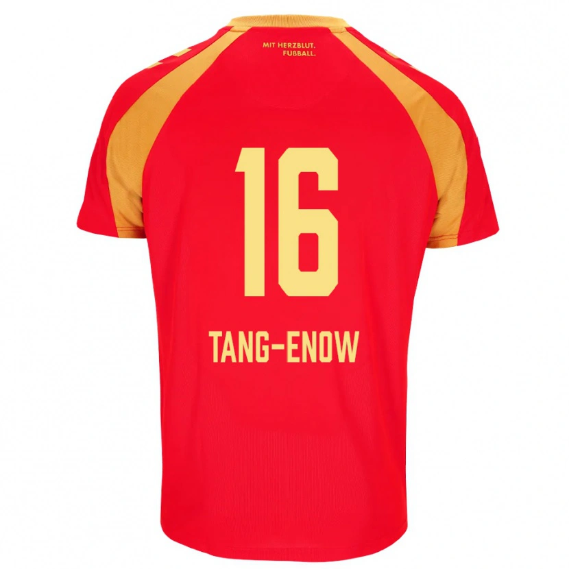 Danxen Damen Jason Tang-Enow #16 Rot Orange Schwarz Auswärtstrikot Trikot 2026/27 T-Shirt