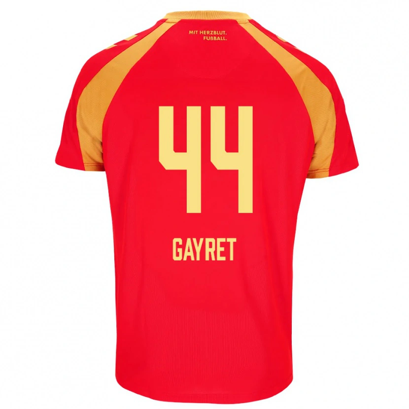 Danxen Damen Timur Gayret #44 Rot Orange Schwarz Auswärtstrikot Trikot 2026/27 T-Shirt