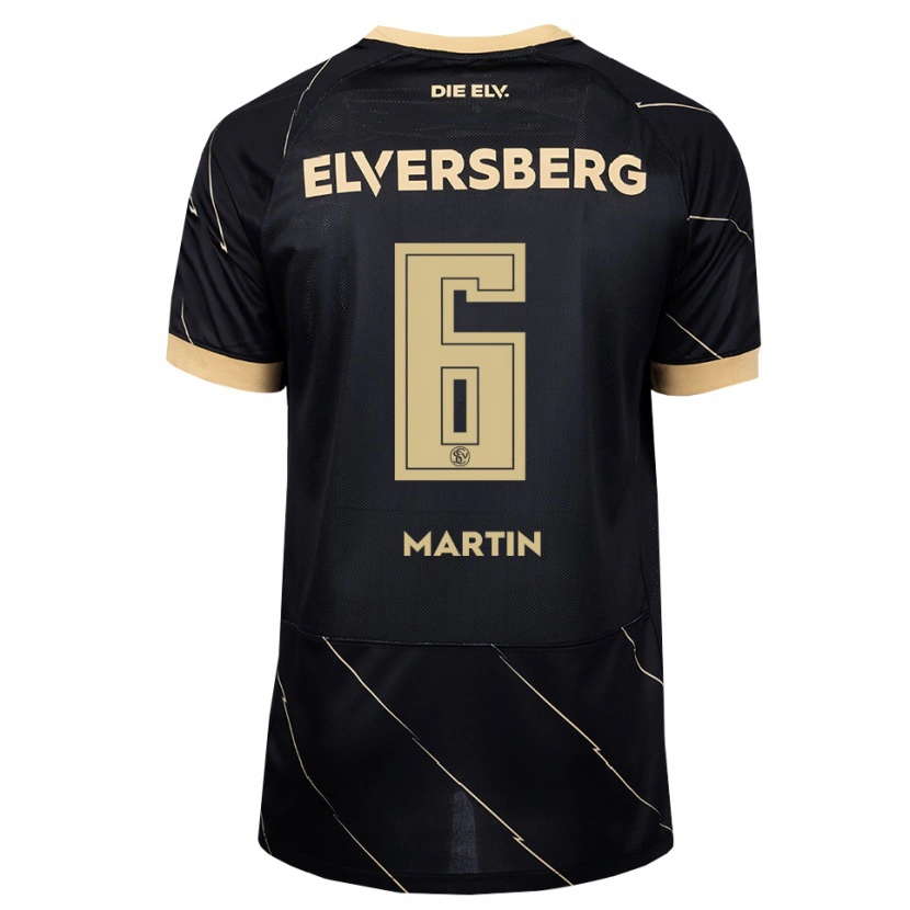 Danxen Damen Lara Martin #6 Schwarz Braun Auswärtstrikot Trikot 2026/27 T-Shirt