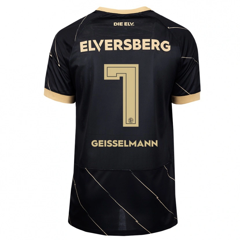 Danxen Damen Emil Geißelmann #7 Schwarz Braun Auswärtstrikot Trikot 2026/27 T-Shirt