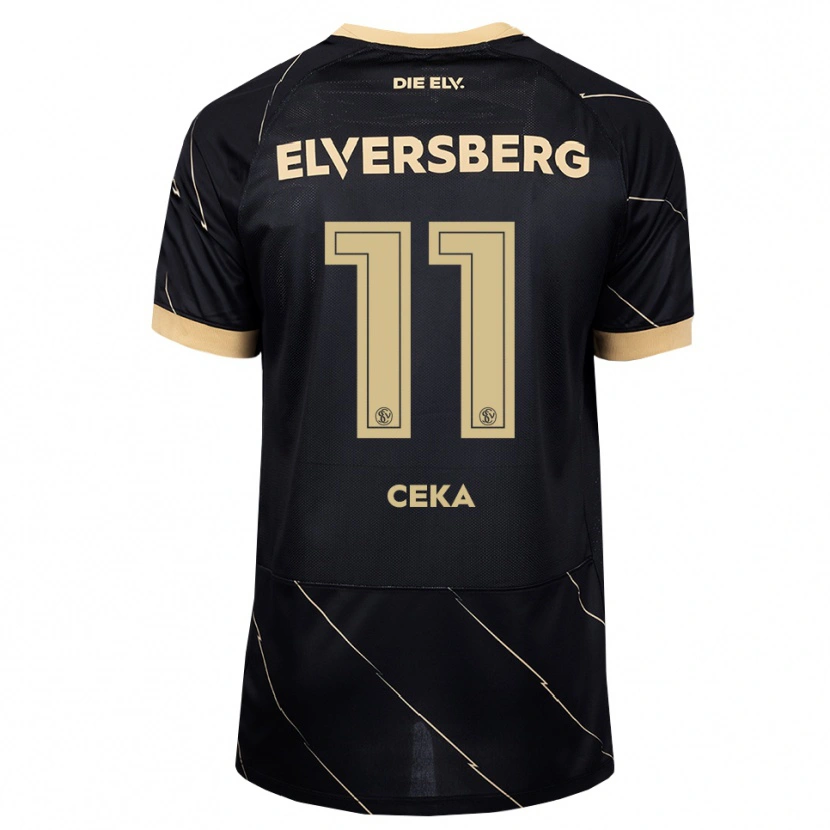 Danxen Damen Jason Ceka #11 Schwarz Braun Auswärtstrikot Trikot 2026/27 T-Shirt