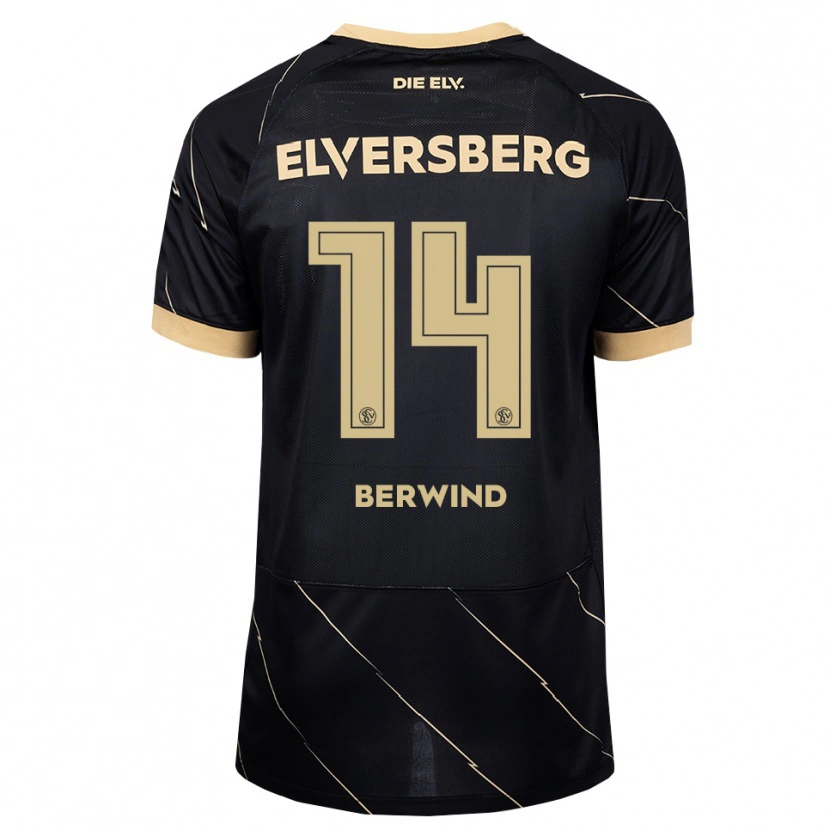 Danxen Damen Lilli Berwind #14 Schwarz Braun Auswärtstrikot Trikot 2026/27 T-Shirt