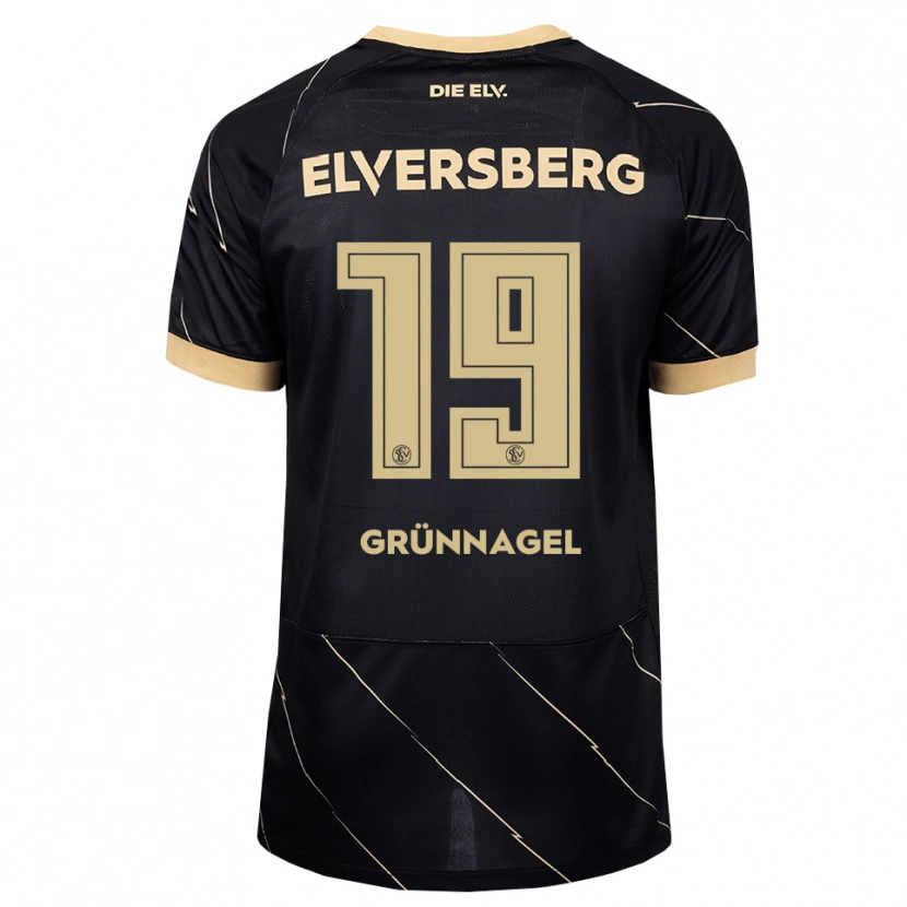 Danxen Damen Lea Grünnagel #19 Schwarz Braun Auswärtstrikot Trikot 2026/27 T-Shirt