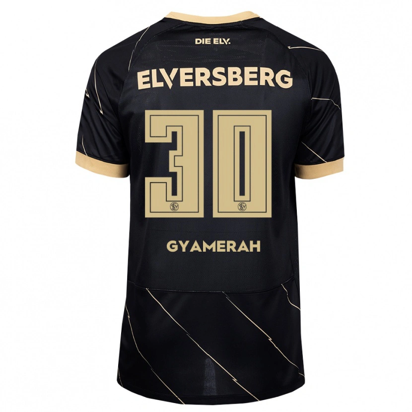 Danxen Damen Jan Gyamerah #30 Schwarz Braun Auswärtstrikot Trikot 2026/27 T-Shirt