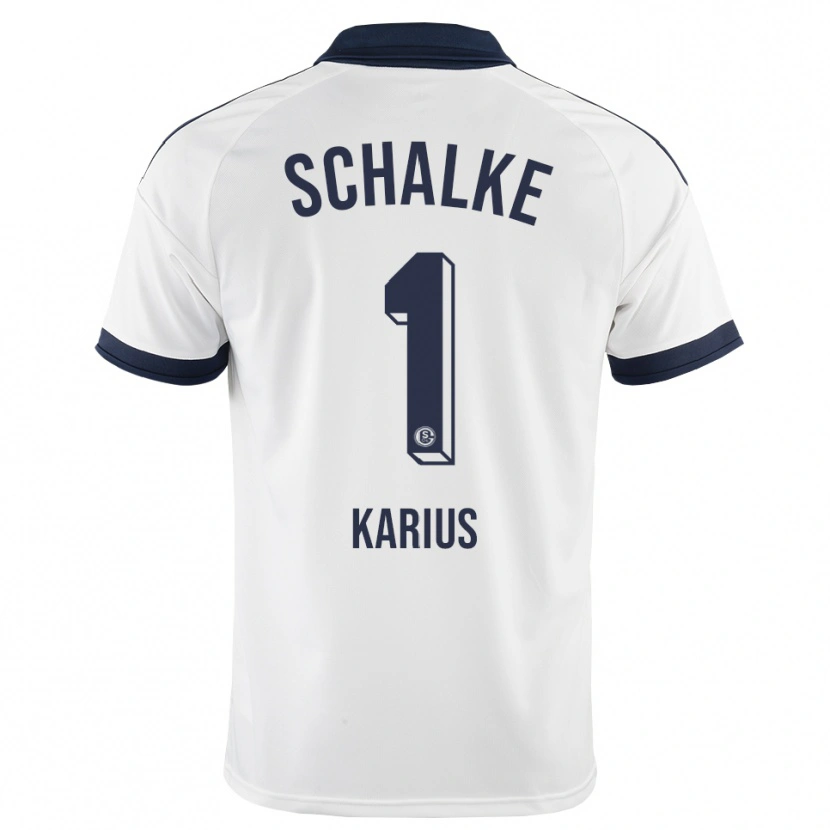 Danxen Damen Loris Karius #1 Schwarz Weiß Auswärtstrikot Trikot 2026/27 T-Shirt
