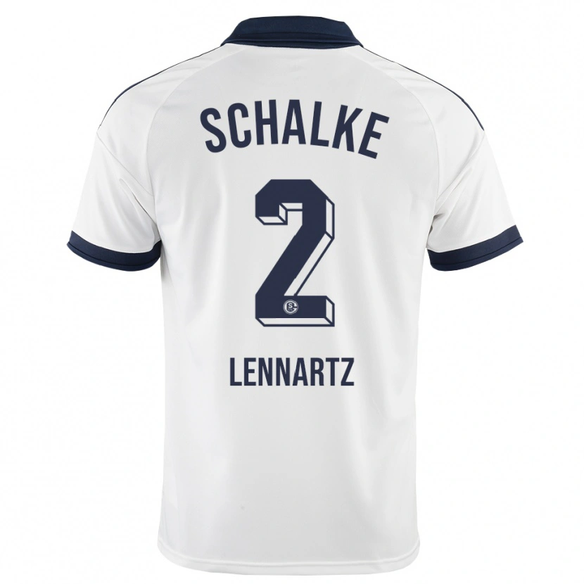 Danxen Damen Max Lennartz #2 Schwarz Weiß Auswärtstrikot Trikot 2026/27 T-Shirt