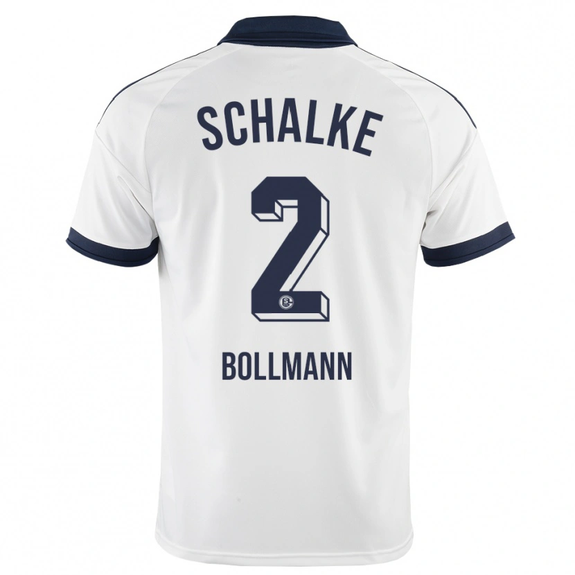 Danxen Damen Nathalie Bollmann #2 Schwarz Weiß Auswärtstrikot Trikot 2026/27 T-Shirt