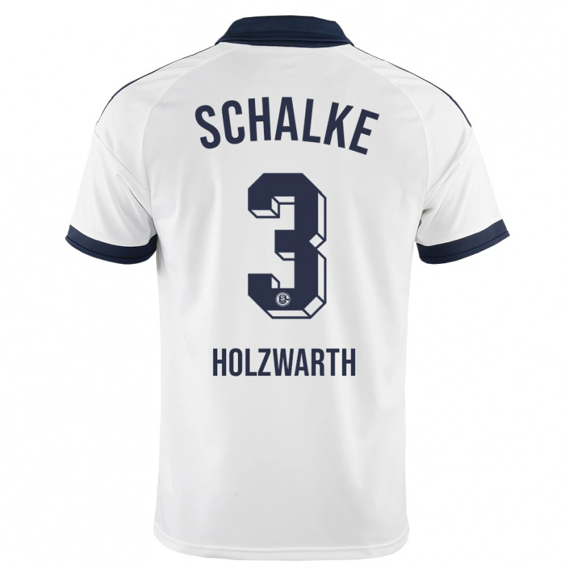 Danxen Damen Luc Holzwarth #3 Schwarz Weiß Auswärtstrikot Trikot 2026/27 T-Shirt