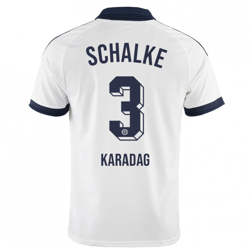 Danxen Damen Meltem Karadag #3 Schwarz Weiß Auswärtstrikot Trikot 2026/27 T-Shirt