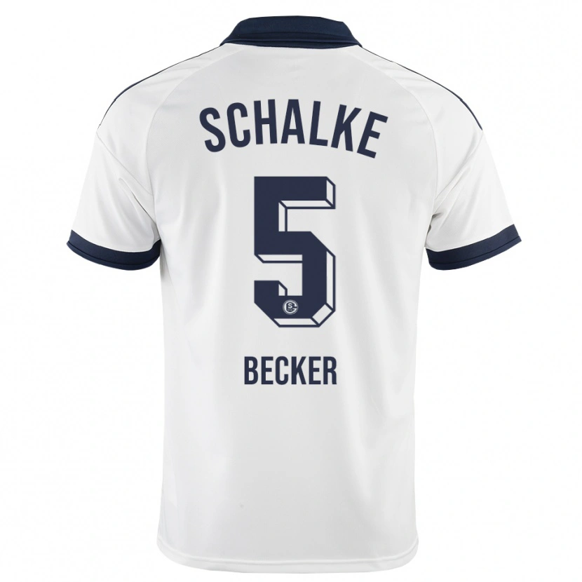 Danxen Damen Timo Becker #5 Schwarz Weiß Auswärtstrikot Trikot 2026/27 T-Shirt