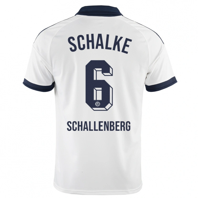 Danxen Damen Ron Schallenberg #6 Schwarz Weiß Auswärtstrikot Trikot 2026/27 T-Shirt