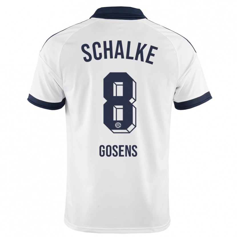 Danxen Damen Robin Gosens #8 Schwarz Weiß Auswärtstrikot Trikot 2026/27 T-Shirt