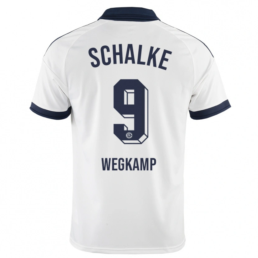 Danxen Damen Gerrit Wegkamp #9 Schwarz Weiß Auswärtstrikot Trikot 2026/27 T-Shirt