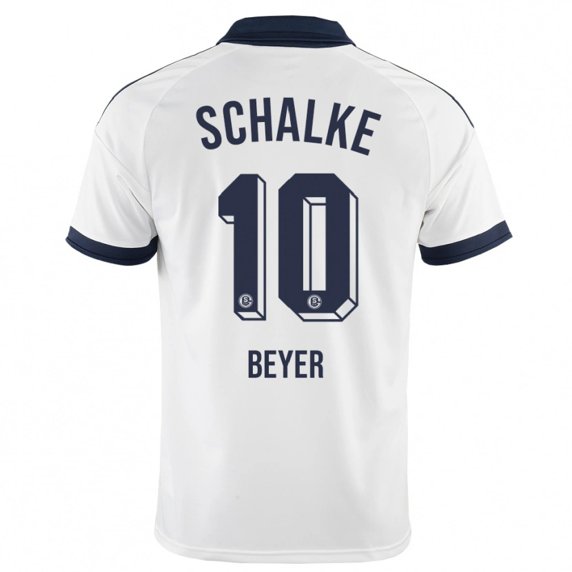 Danxen Damen Pia Beyer #10 Schwarz Weiß Auswärtstrikot Trikot 2026/27 T-Shirt