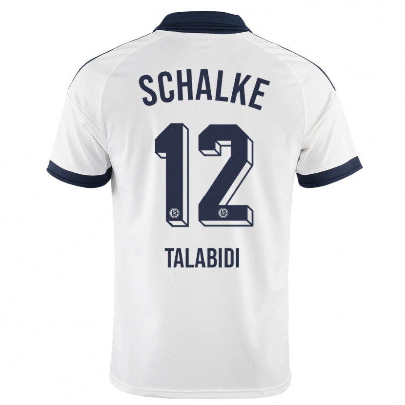 Danxen Damen Malik Talabidi #12 Schwarz Weiß Auswärtstrikot Trikot 2026/27 T-Shirt