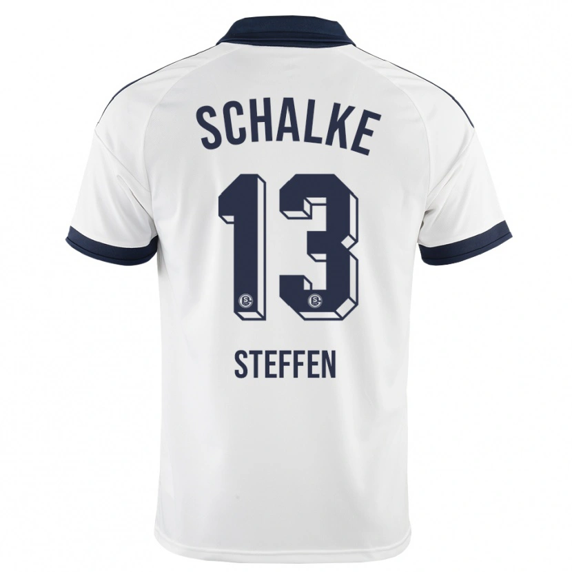 Danxen Damen Kjell Steffen #13 Schwarz Weiß Auswärtstrikot Trikot 2026/27 T-Shirt