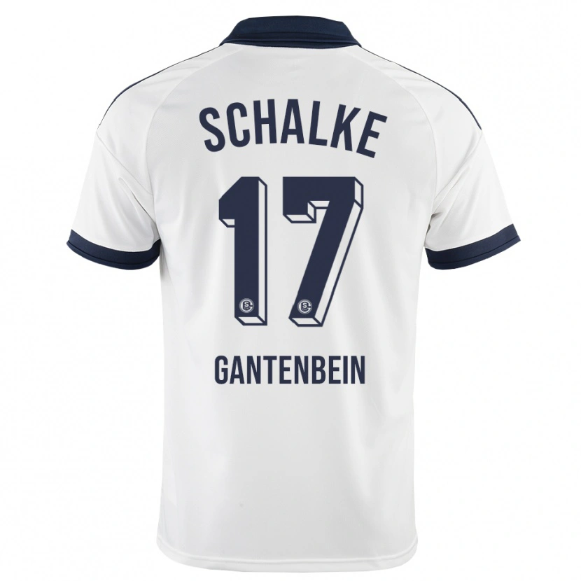 Danxen Damen Adrian Gantenbein #17 Schwarz Weiß Auswärtstrikot Trikot 2026/27 T-Shirt